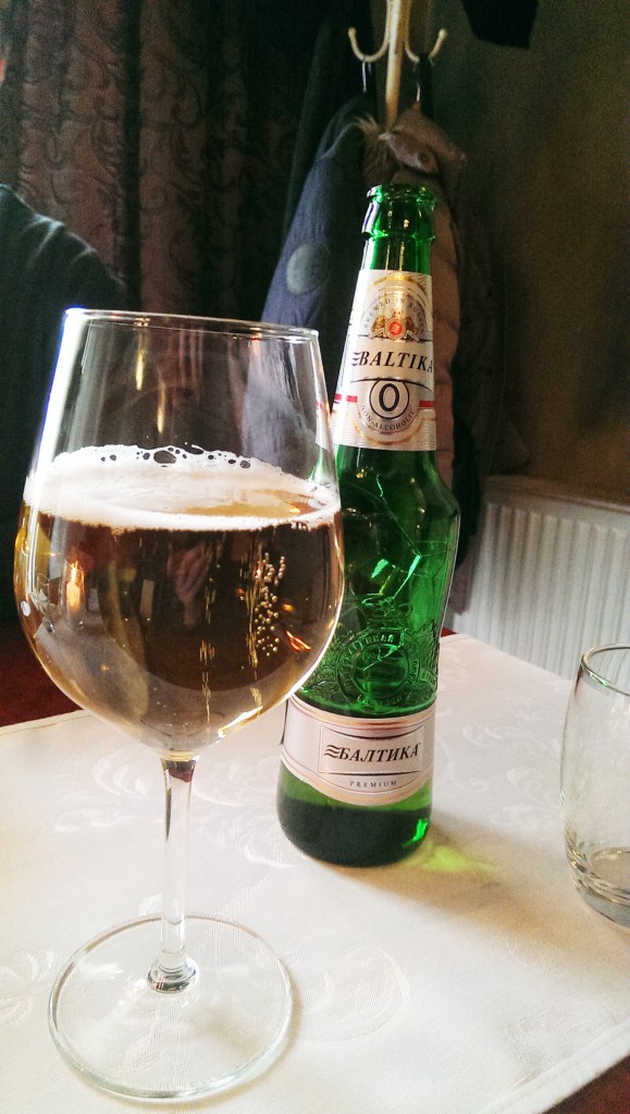 Baltika beer.