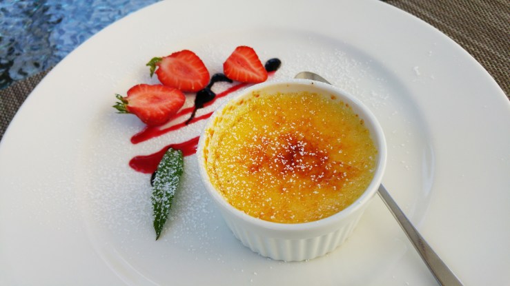 Creme brule.