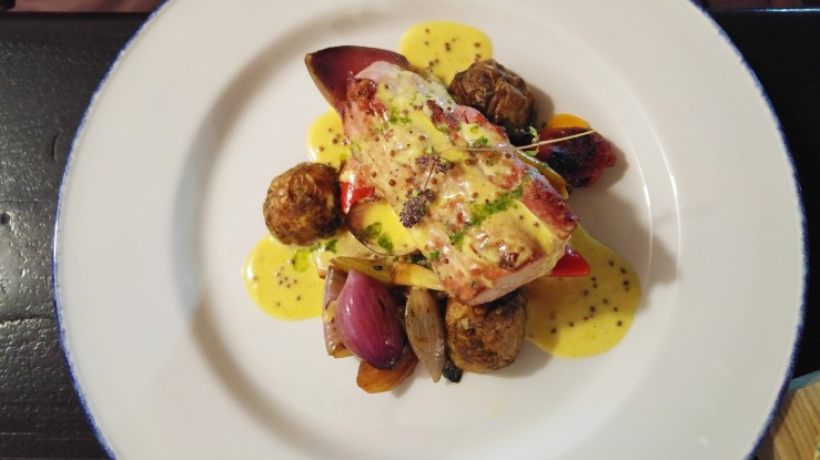 Свинина в горчичном соусе. Pork in mustard sauce. 