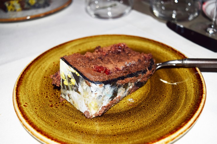 Cherry-chocolate cake